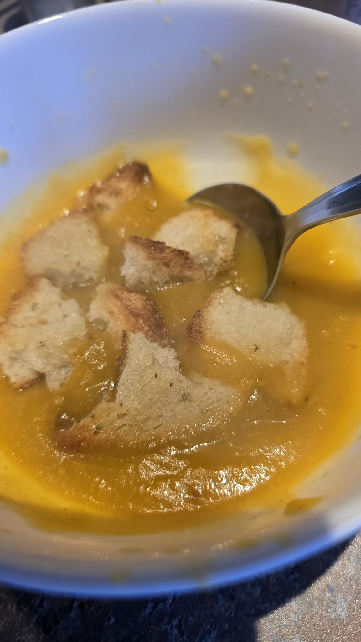 BUTTERNUT SQUASH SOUP